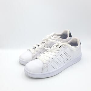 K-Swiss Court Casper White Black 05586-102 men's 7.5